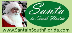 Santa in South Florida